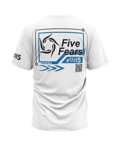 FiveFears Elite V2 White S/S T-shirt