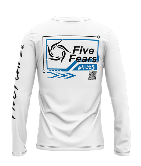 FiveFears Elite V2 White L/S T-shirt