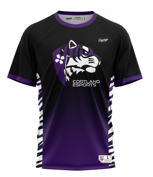 Cortland Purple Tigers Esports Away Jersey