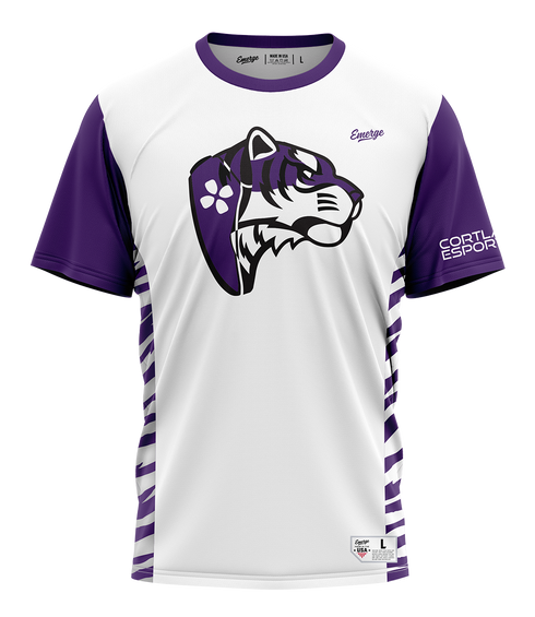 Cortland Purple Tigers Esports Home Jersey