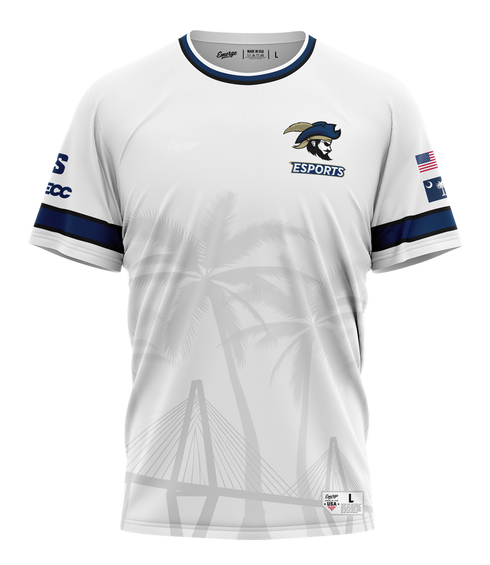 Charleston Southern University Esports White Out Elite Crew Neck Jersey