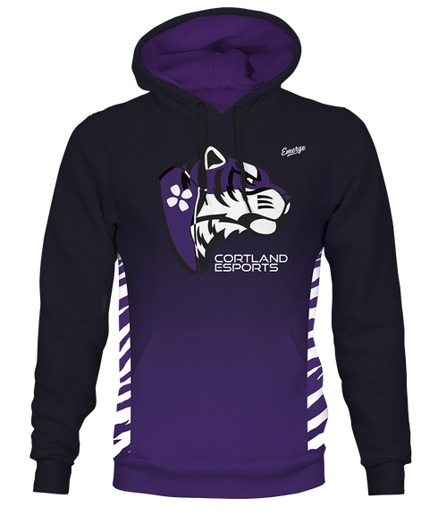 Cortland Purple Tigers Esports Elite Hoodie