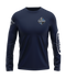 Hoffman Construction Navy L/S T-shirt