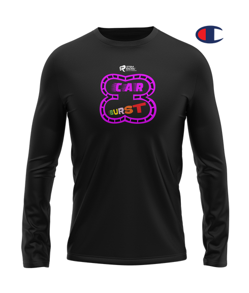 3CarBurst STEM Racing Pro L/S Crew Neck