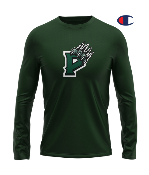 Perris HS Football Pro L/S Crew Neck