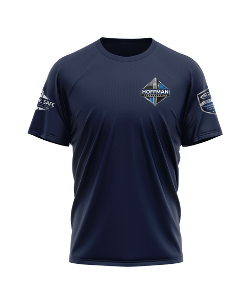 Hoffman Construction Navy S/S T-shirt
