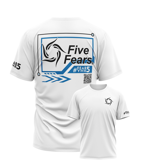 FiveFears Elite V2 White S/S T-shirt
