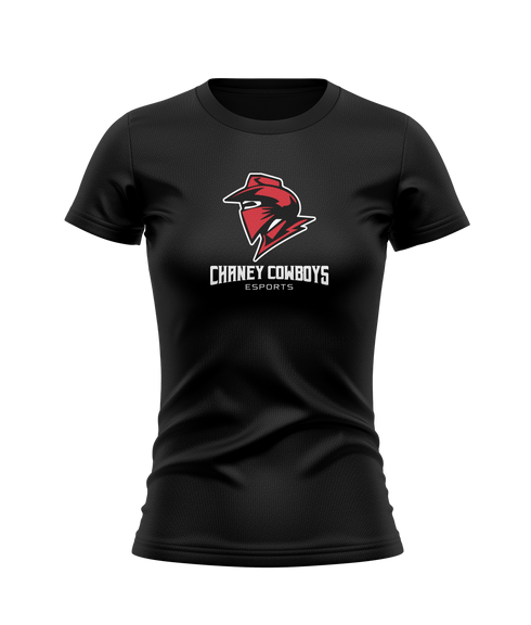 Chaney Cowboys HS Esports S/S Ladies Tri-Blend T-shirt
