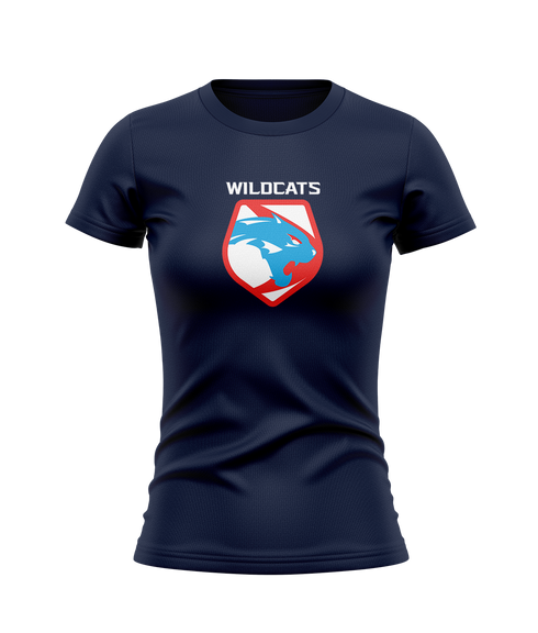 Anthony Wildcats HS Esports S/S Ladies Tri-Blend T-shirt
