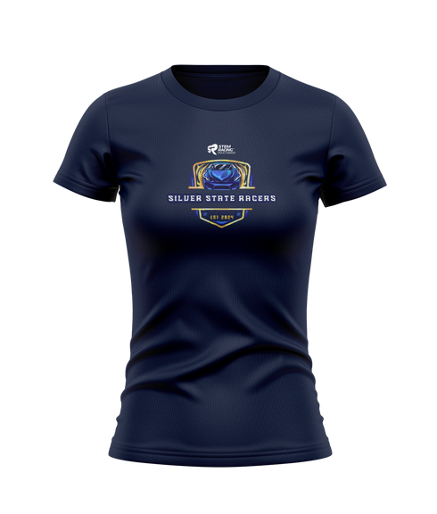 Silver State Racers STEM Racing Team S/S Ladies Tri-Blend T-shirt