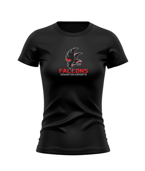 Cranston Falcons Esports S/S Ladies Tri-Blend T-shirt