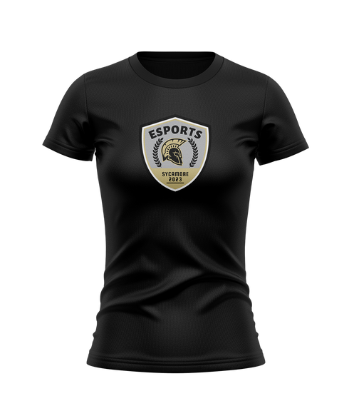Sycamore Spartans HS Esports S/S Ladies Tri-Blend T-shirt