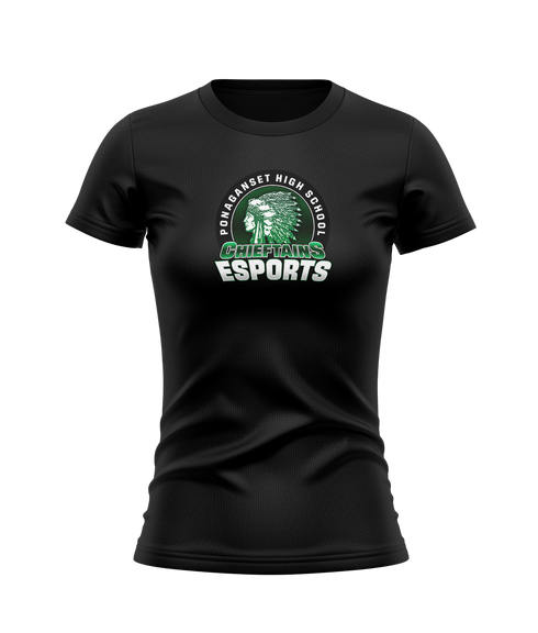 Ponaganset HS Esports S/S Ladies Tri-Blend T-shirt