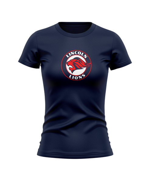 Lincoln Lions HS Esports S/S Ladies Tri-Blend T-shirt