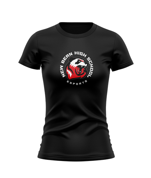 New Bern HS Esports S/S Ladies Tri-Blend T-shirt