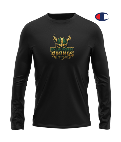 Evergreen Vikings Esports Pro L/S Crew Neck