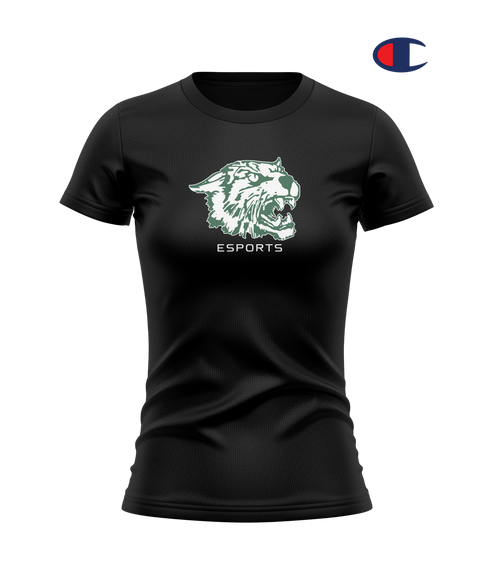Wayland Wildcats HS Esports S/S Ladies Tri-Blend T-shirt
