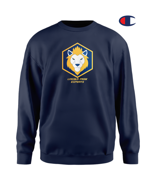 Lincoln Park HS Esports Pro Crewneck Sweatshirt