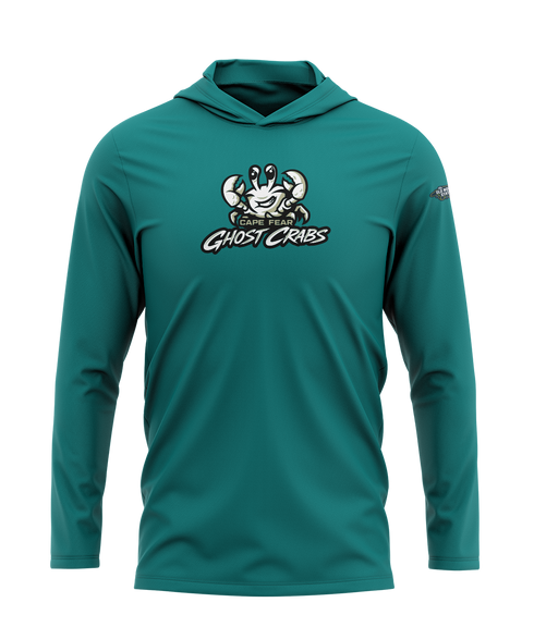 Cape Fear Ghost Crabs Logoed Elite Lightweight Hoodie