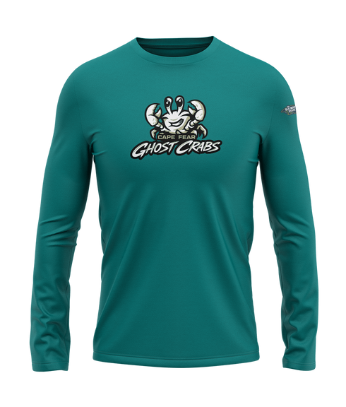 Cape Fear Ghost Crabs Logoed Elite L/S T-shirt