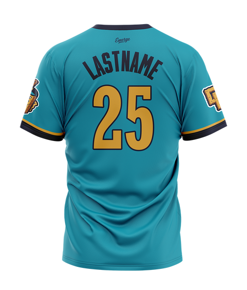 Cape Fear Fish Sticks Wave Blue Jersey