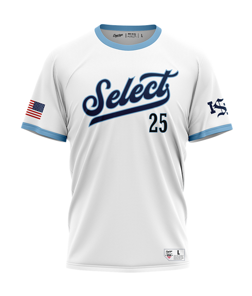 Indian Land Select White Jersey
