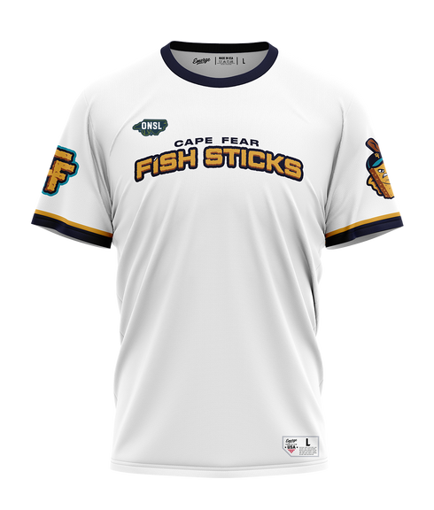 Cape Fear Fish Sticks White Jersey