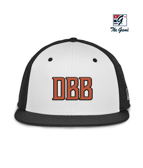 Dirt Bro Baseball Black & White DBB Game Changer Hat
