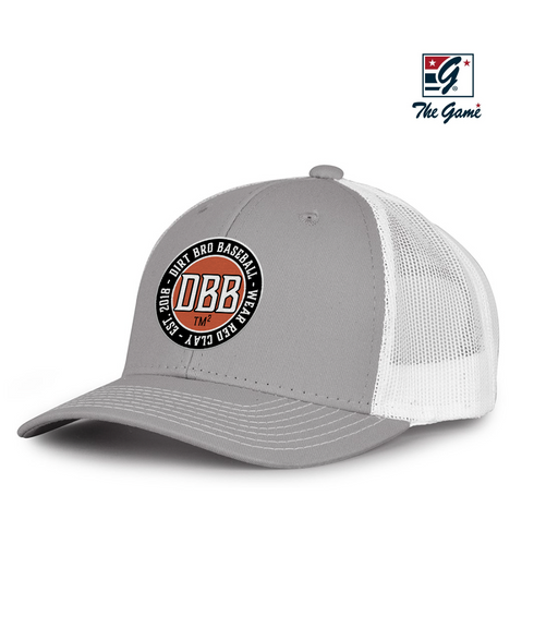 Dirt Bro Baseball Gray Snapback Trucker Hat