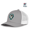 Cape Fear Ghost Crabs Gray Snapback Trucker Hat