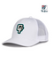 Cape Fear Ghost Crabs White Snapback Trucker Hat