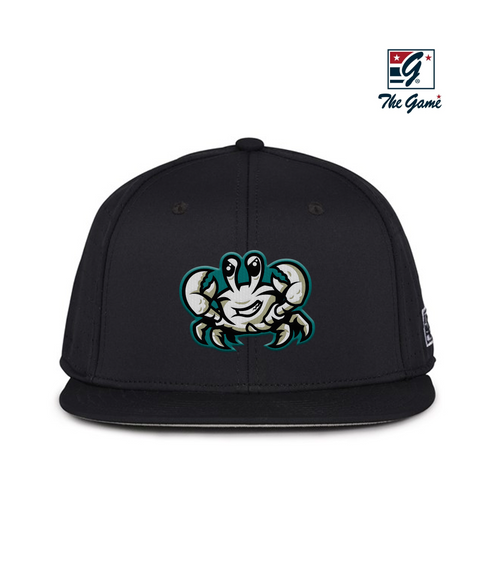 Cape Fear Ghost Crabs Black Logoed Game Changer Hat