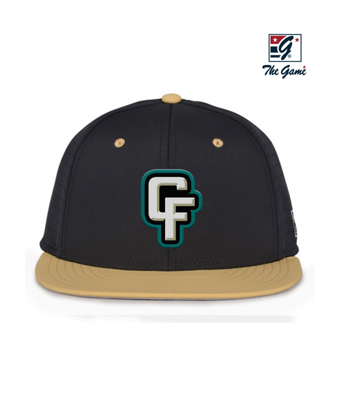 Cape Fear Ghost Crabs Black & Gold Game Changer Hat