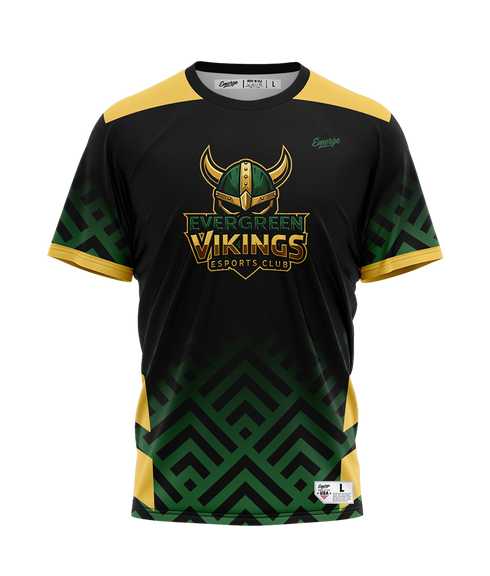 Evergreen Vikings Esports Elite Crew Neck Jersey