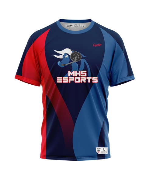 Memorial HS Esports Elite Crew Neck Jersey