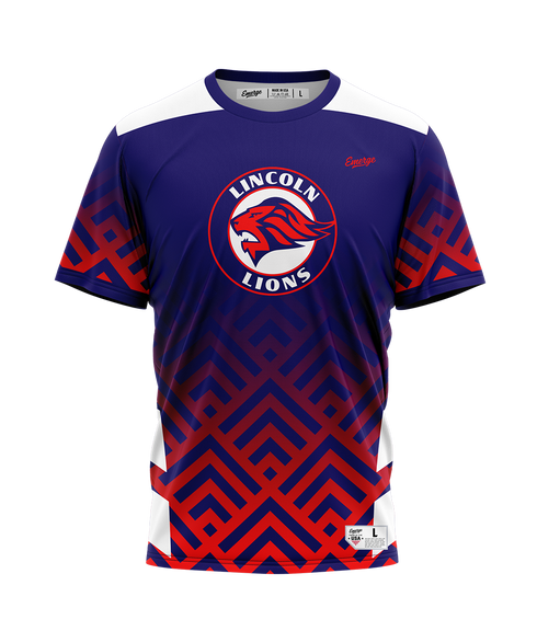 Lincoln Lions HS Esports Elite Crew Neck Jersey