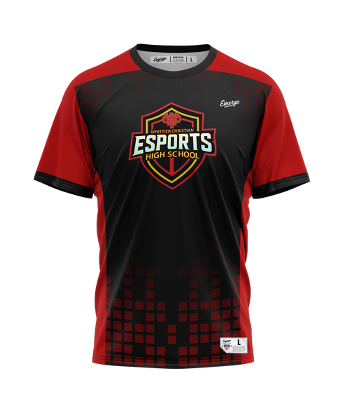 Whittier Christian Esports Elite Crew Neck Jersey