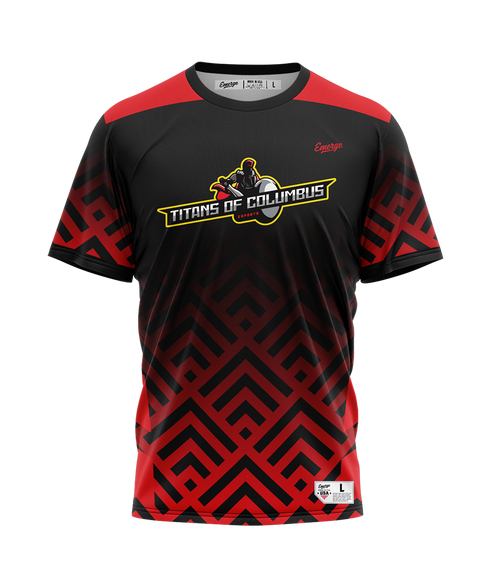 Titans of Columbus HS Esports Elite Crew Neck Jersey