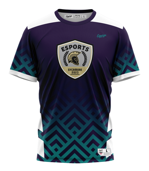 Sycamore Spartans HS Esports Elite Crew Neck Jersey