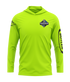 Hoffman Construction Safety Green Lightweight Hoodie