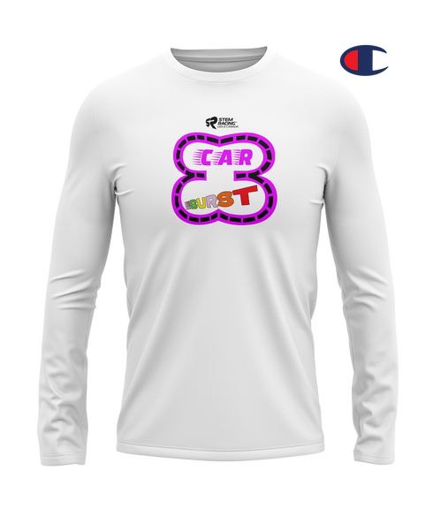 3CarBurst STEM Racing Pro L/S Crew Neck