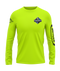 Hoffman Construction Safety Green L/S T-shirt