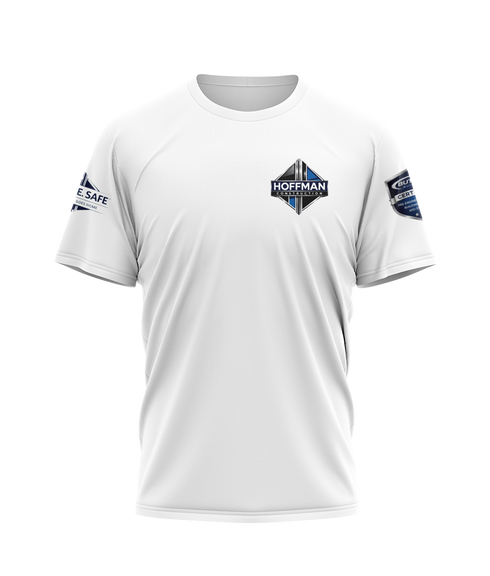 Hoffman Construction White S/S T-shirt