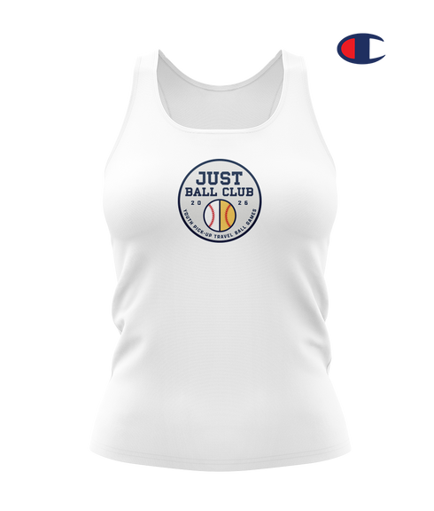 Just Ball Club Racerback Tank Top