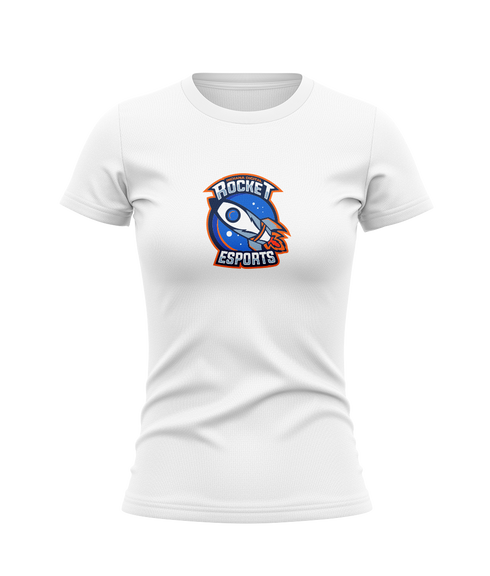 INDLS Rocket Esports S/S Ladies Tri-Blend T-shirt