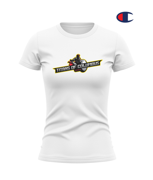 Titans of Columbus HS Esports S/S Ladies Tri-Blend T-shirt