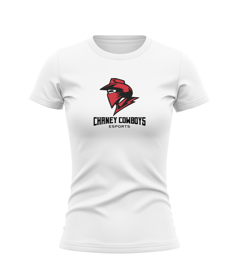 Chaney Cowboys HS Esports S/S Ladies Tri-Blend T-shirt