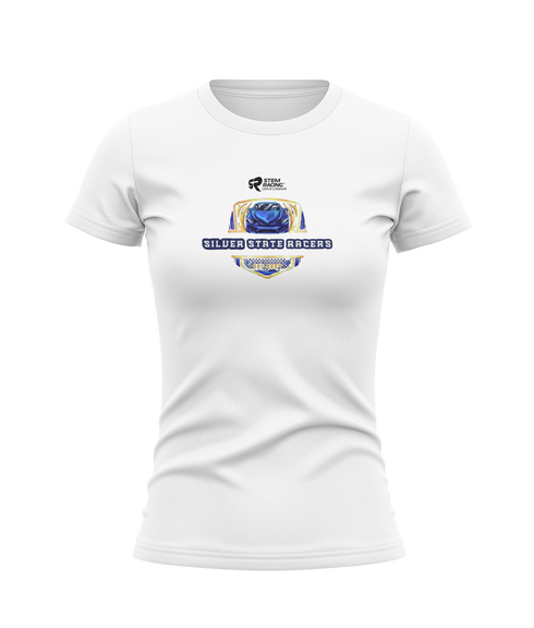 Silver State Racers STEM Racing Team S/S Ladies Tri-Blend T-shirt