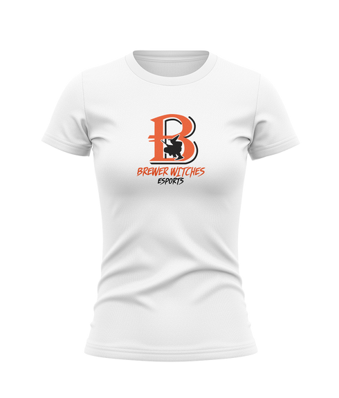 Brewer Witches HS Esports S/S Ladies Tri-Blend T-shirt