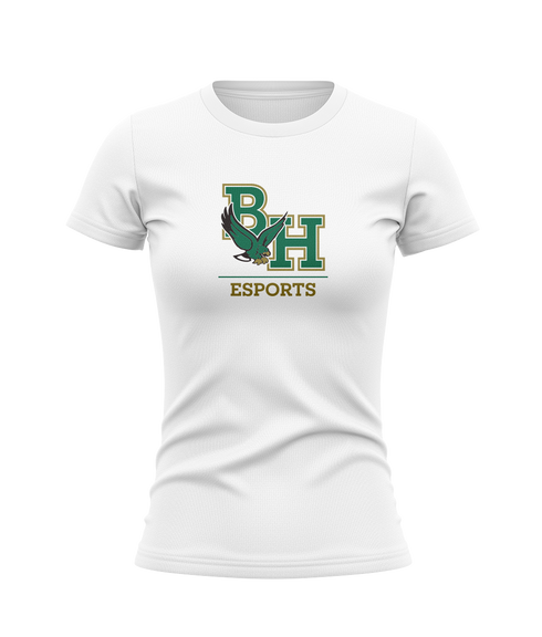 Bishop Hendricken HS Robotics S/S Ladies Tri-Blend T-shirt